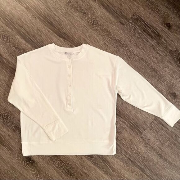 Athleta Tops - Athleta Balance Henley Sweatshirt nwot